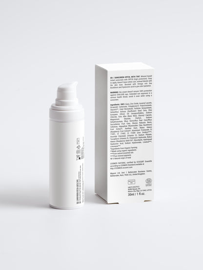 Netzah Aesthetica: Mineral-Based Sunscreen SPF30, with Tint